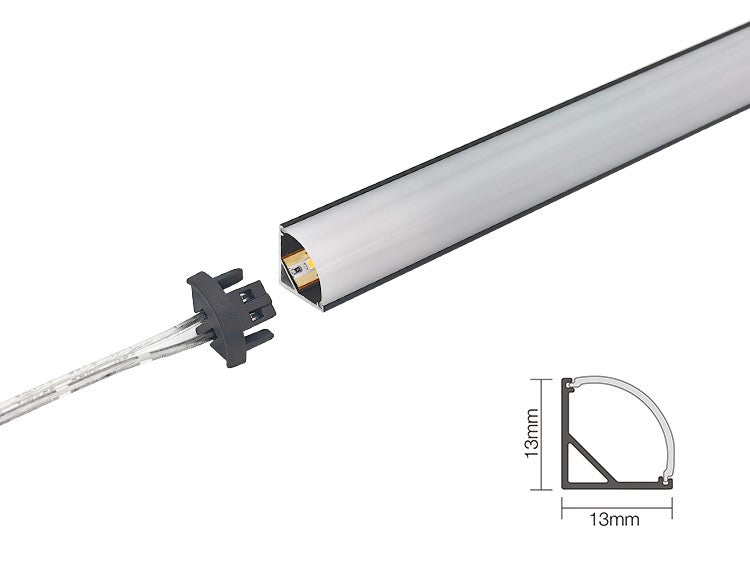 45 deg surface mounted Rigid Free cut linear