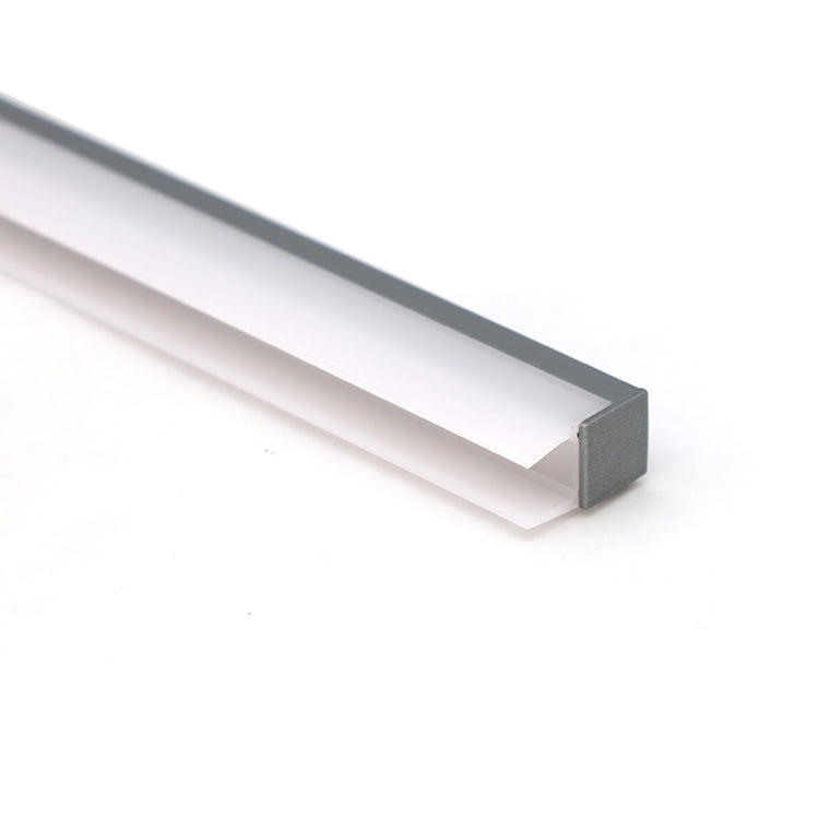 Glass Shelf Surface mounted Rigid Free cut linear series
