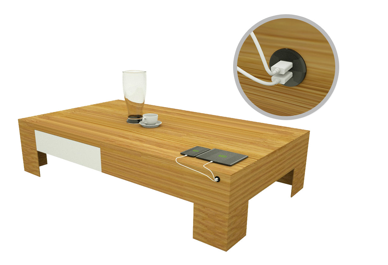 USB A + C Charging station