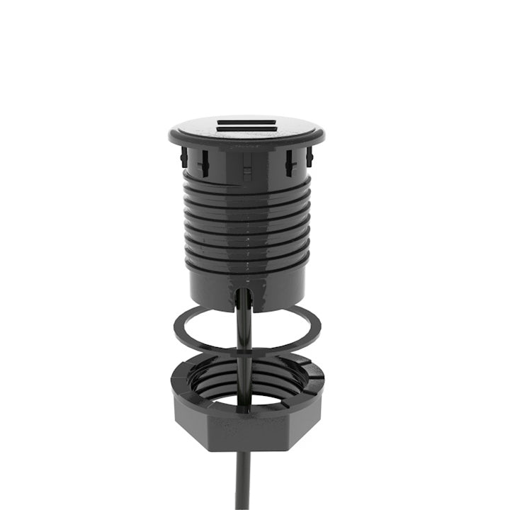 USB A + C Charging station