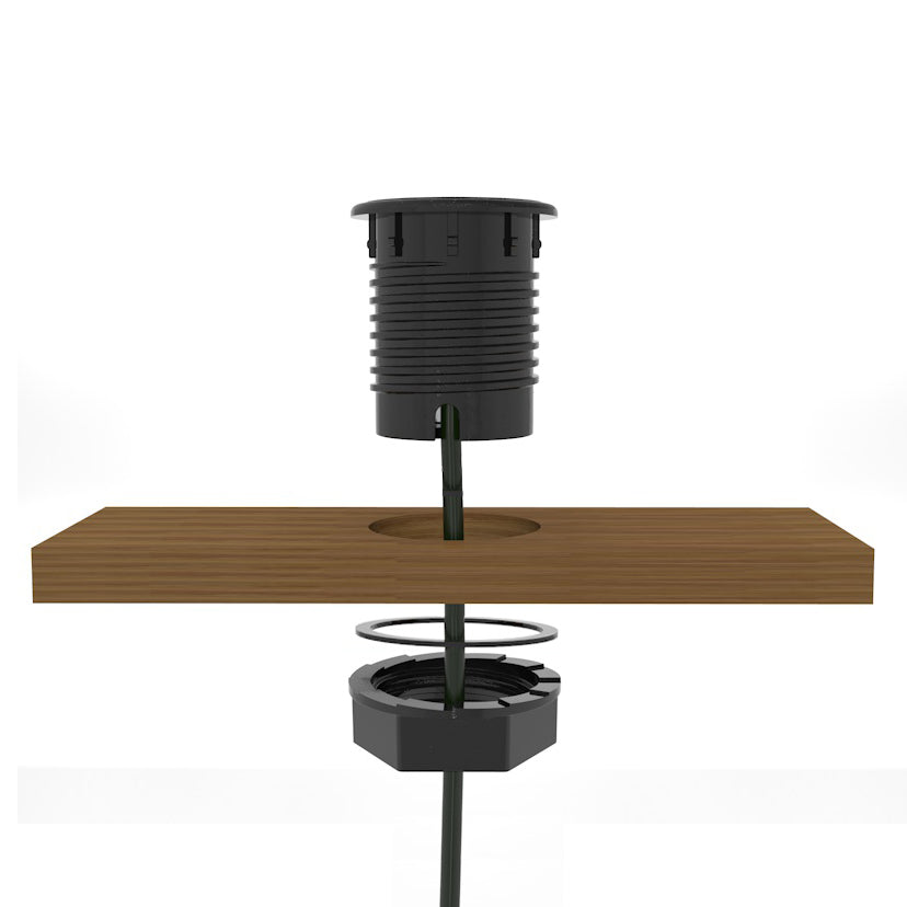 USB A + C Charging station