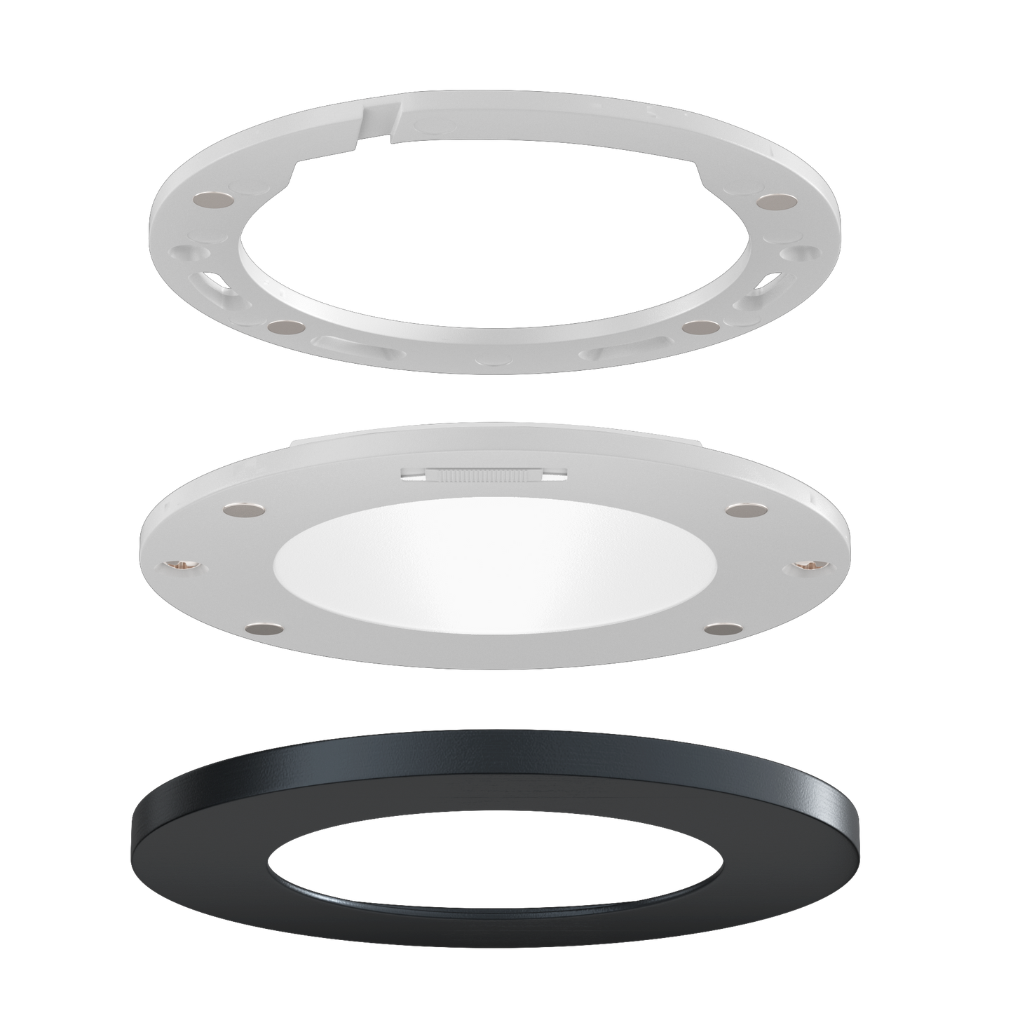 2 in 1 and recess and surface mount