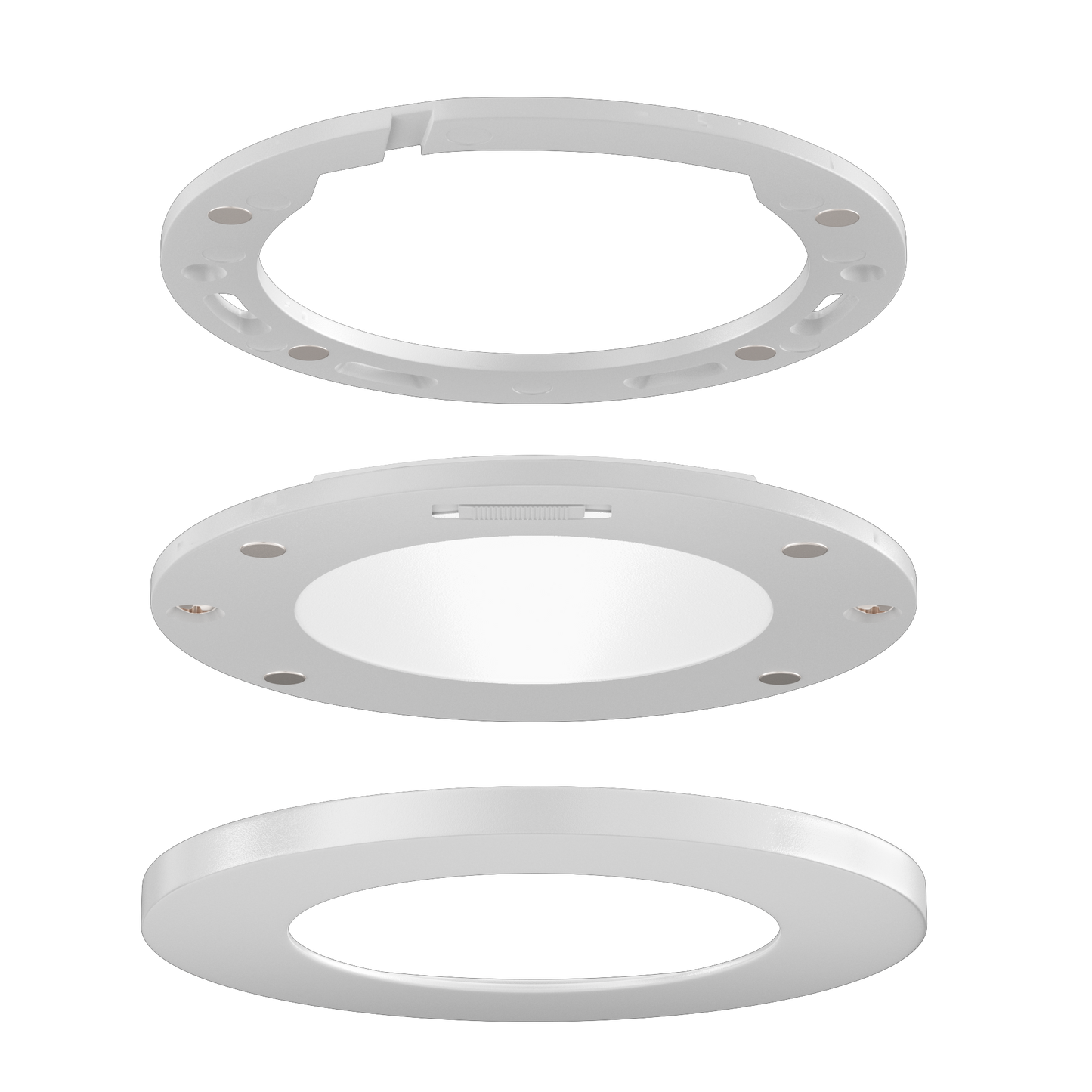 2 in 1 and recess and surface mount