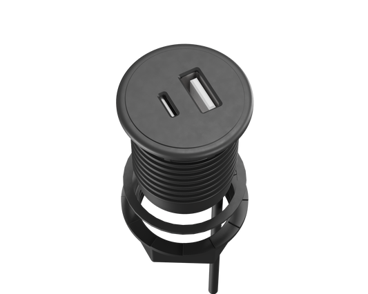 Station de charge USB A + C