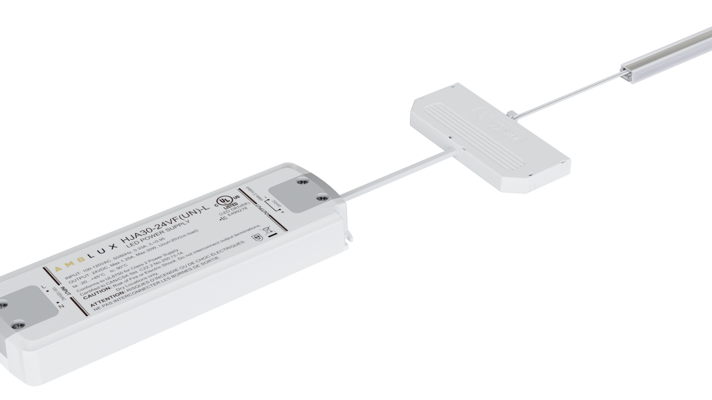 Alimentation LED 24V ultra-mince à intensité fixe